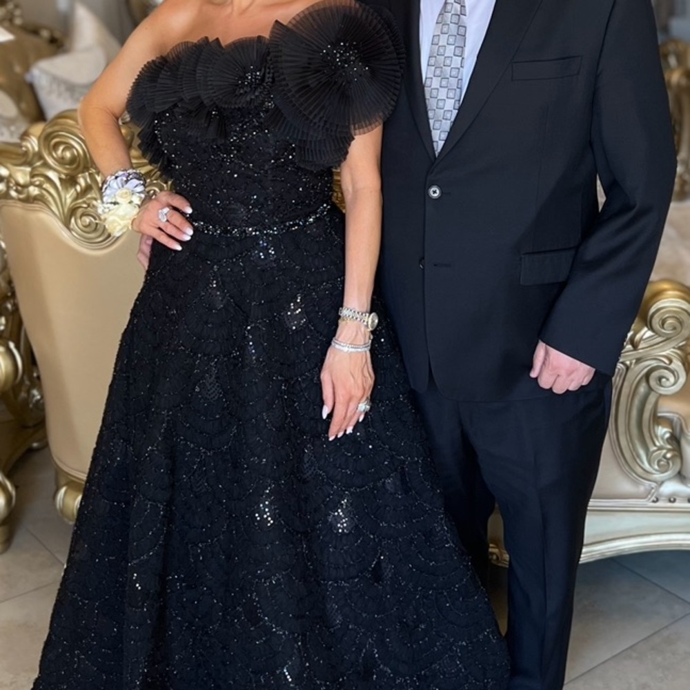 Black Maxi Sherri Hill Dress